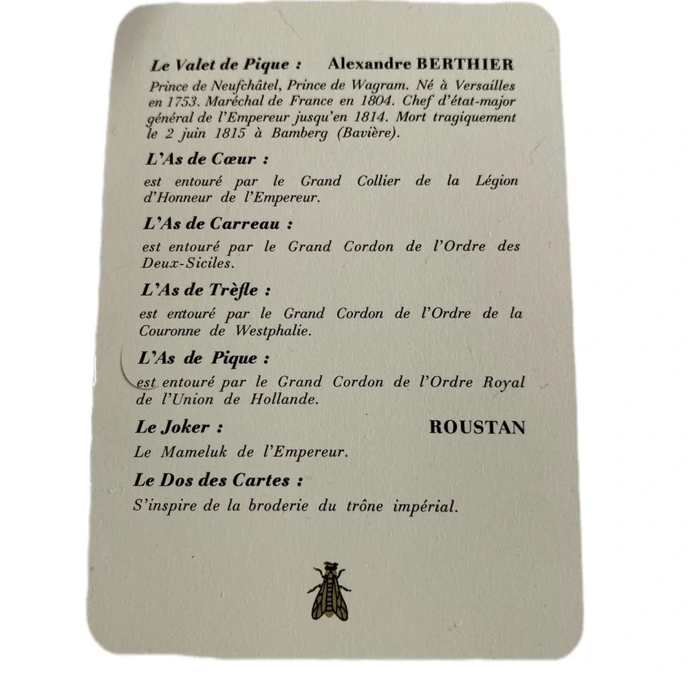 DUAL DECK GRIMAUD NAPOLÉON CARDS - Picture 6 of 6